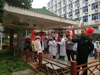 漳州市中醫(yī)院舉行慶元宵猜燈謎活動