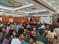 漳州市中醫(yī)院召開干部大會宣布新任黨委書記任職決定