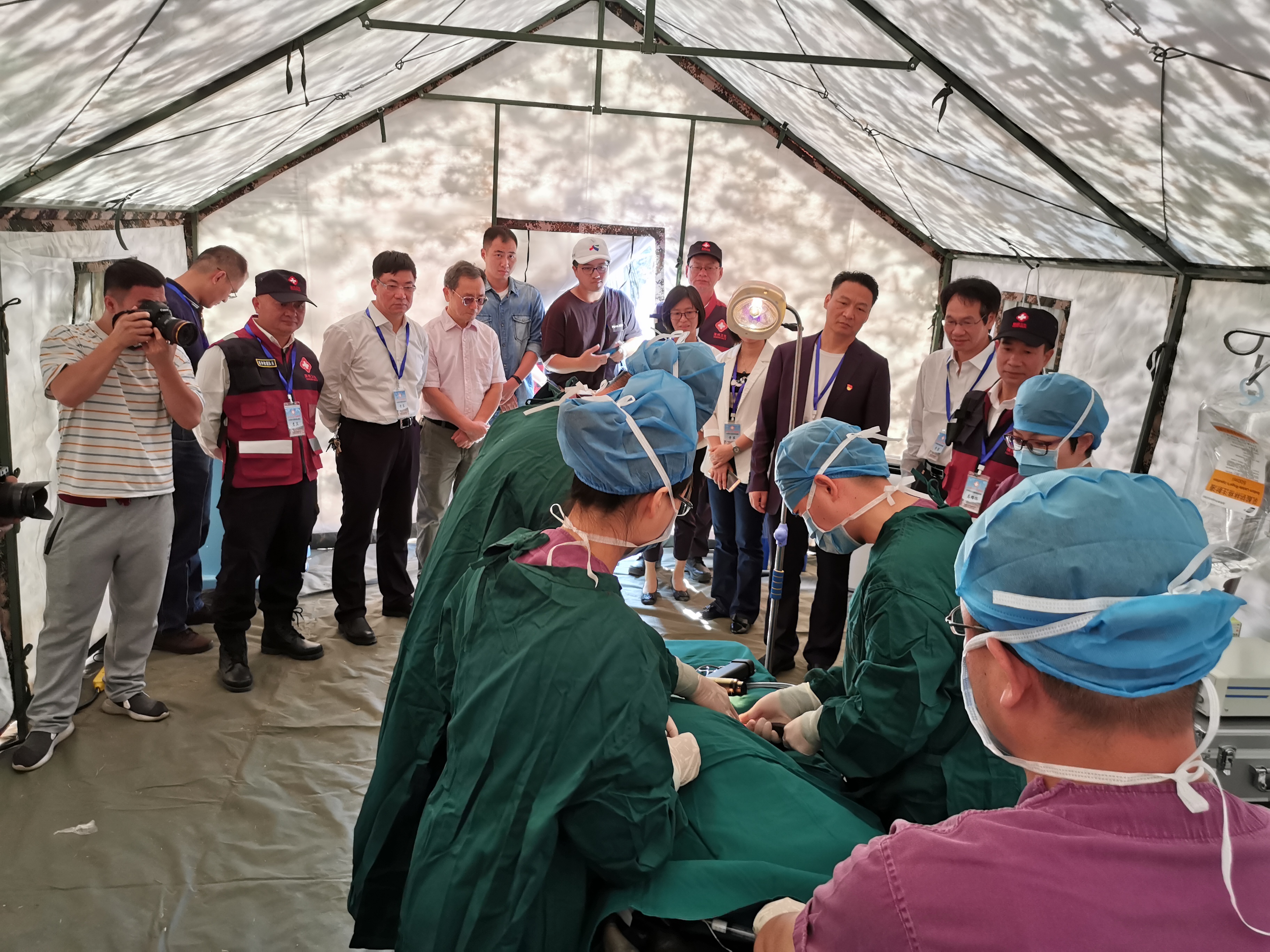 我院參與2019年漳州市衛(wèi)生應(yīng)急隊(duì)伍聯(lián)合拉動(dòng)演練