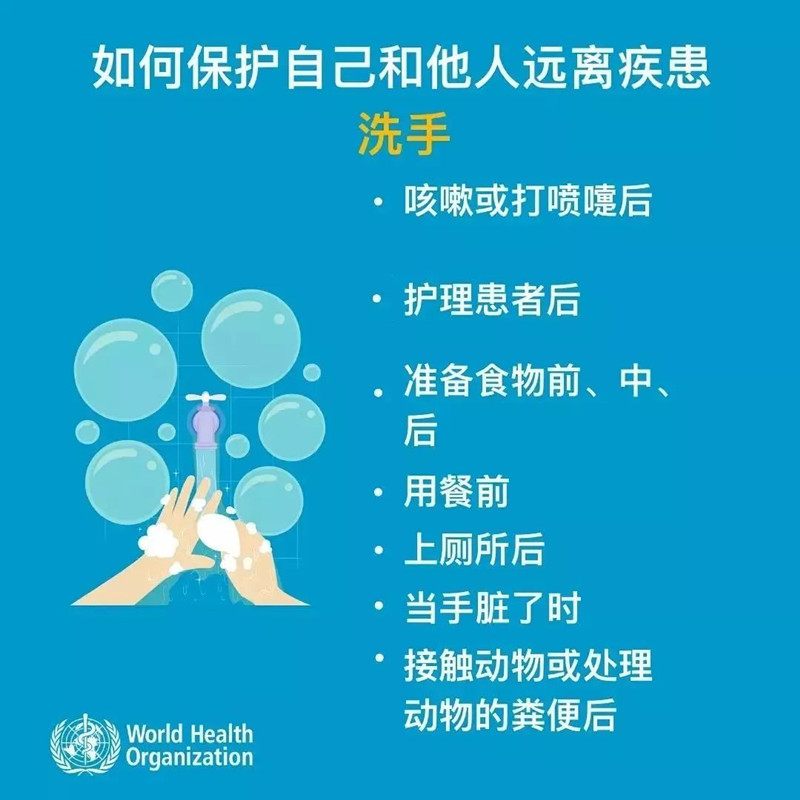 一圖了解新型冠狀病毒感染的肺炎，這份防護指南請收好！