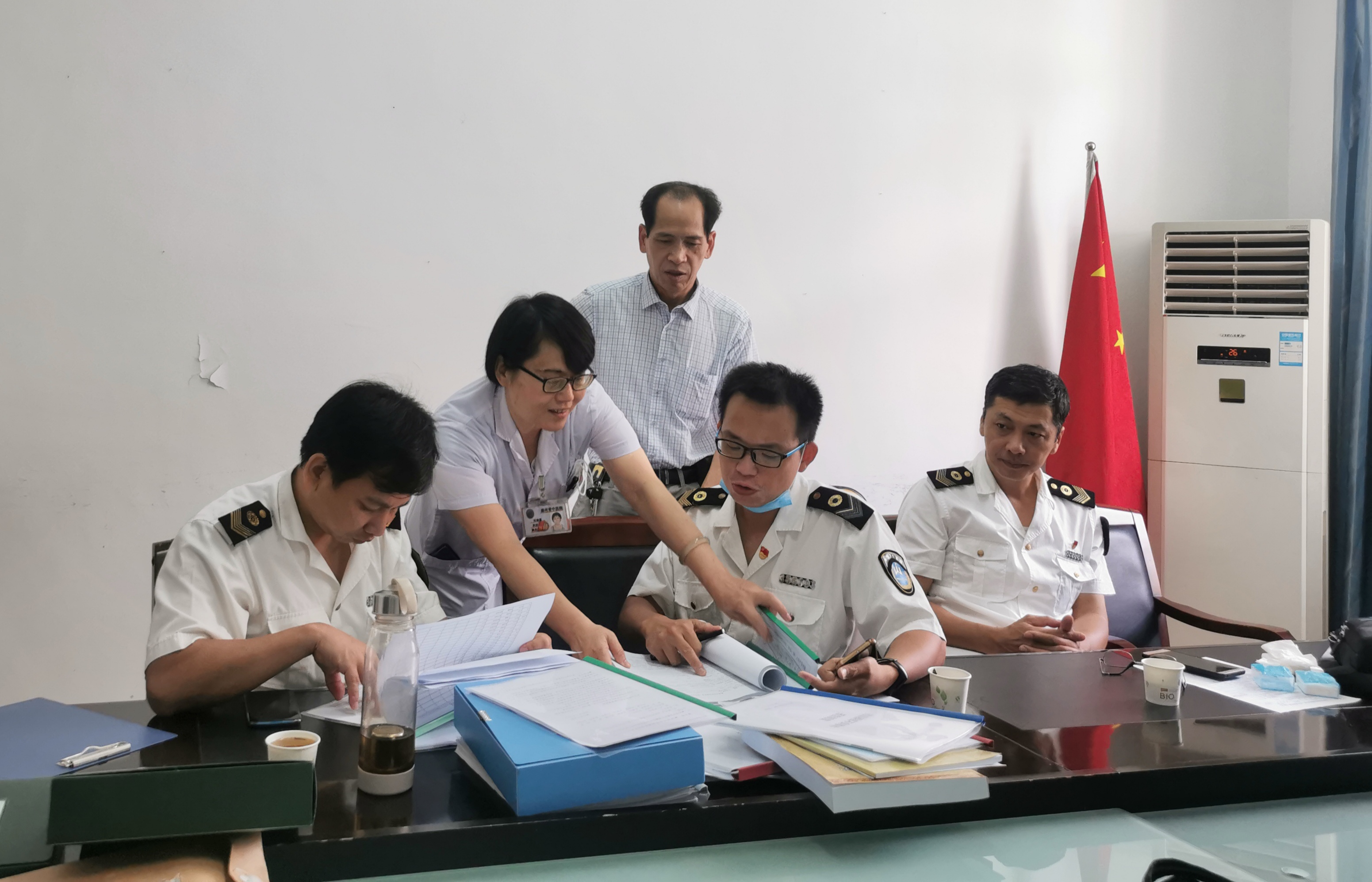 駐點監(jiān)督為醫(yī)院“體檢”——漳州市中醫(yī)院 駐點衛(wèi)生監(jiān)督工作啟動