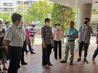 吳衛(wèi)紅副市長(zhǎng)蒞臨我院督導(dǎo)檢查全國(guó)文明城市創(chuàng)建工作