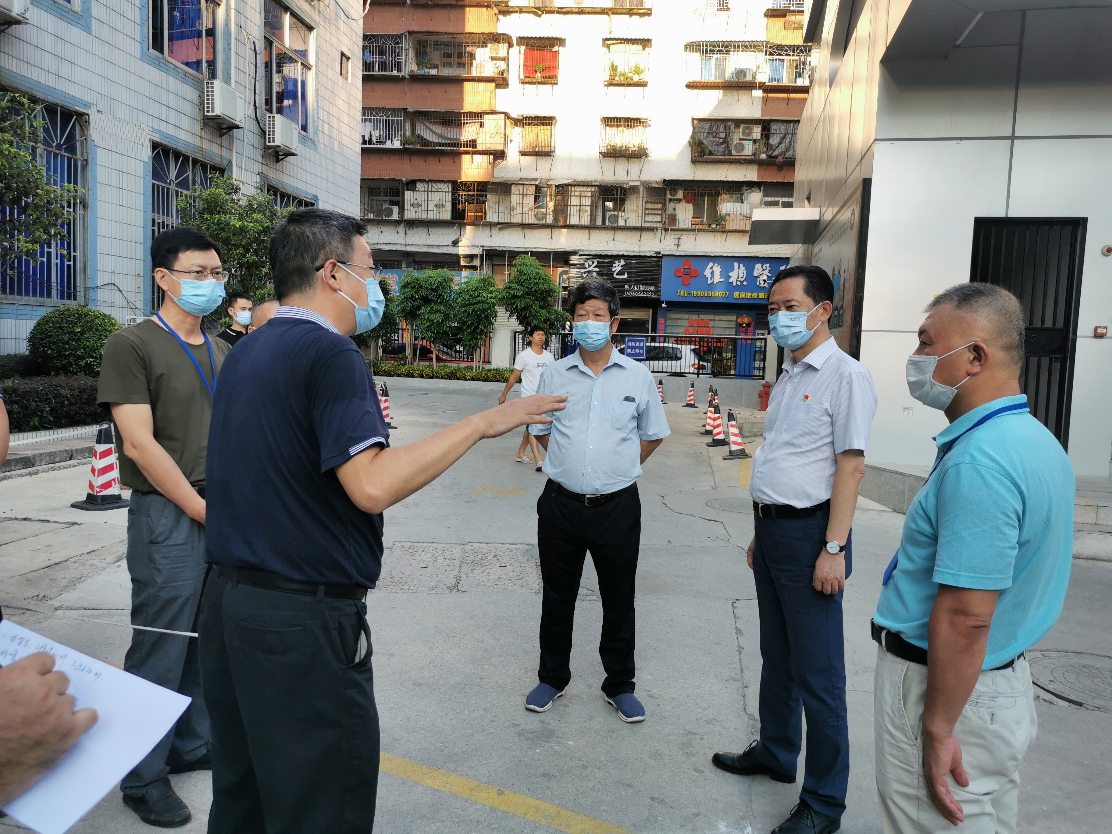 市委常委、宣傳部部長劉偉澤來我院督導(dǎo)檢查全國文明城市創(chuàng)建工作