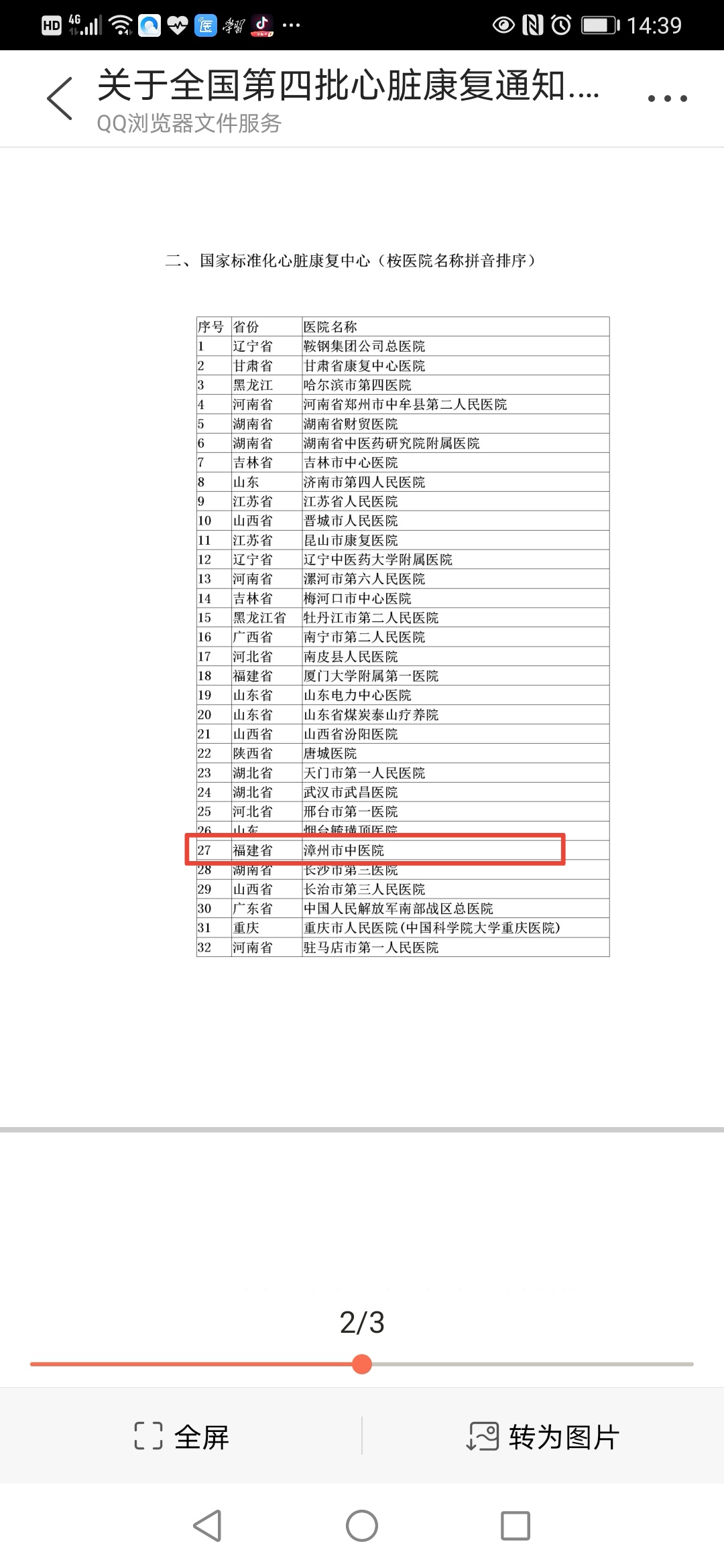 漳州市中醫(yī)院又一中心通過國(guó)家級(jí)認(rèn)證