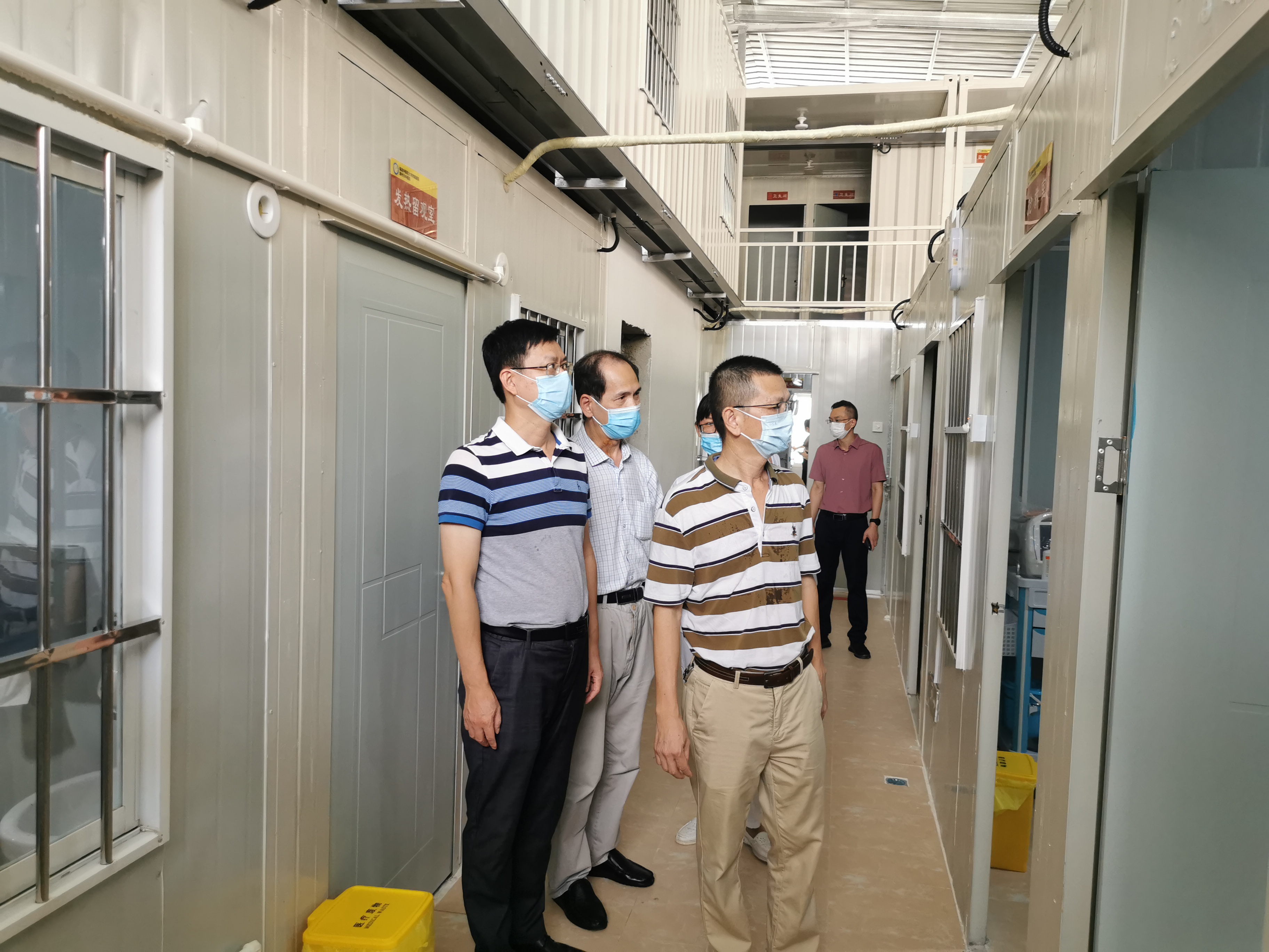 市衛(wèi)健委來院督導(dǎo)檢查疫情防控工作