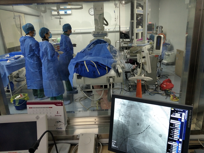 漳州市中醫(yī)院心血管科成功開展房顫射頻消融術(shù)