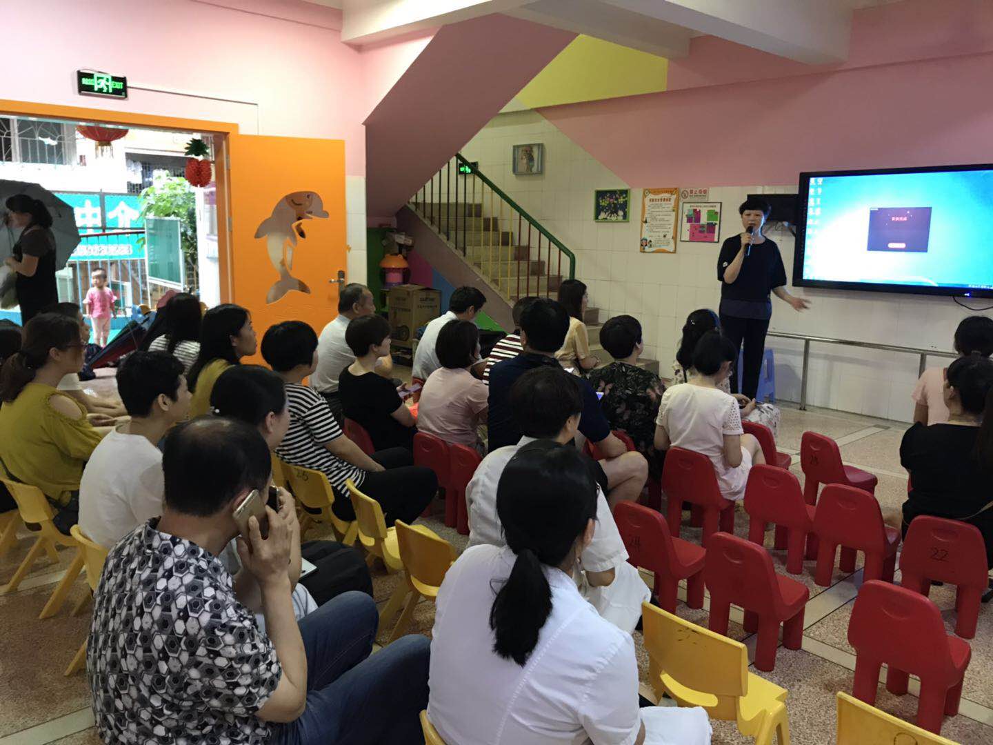 開展健康講座  共護幼兒成長